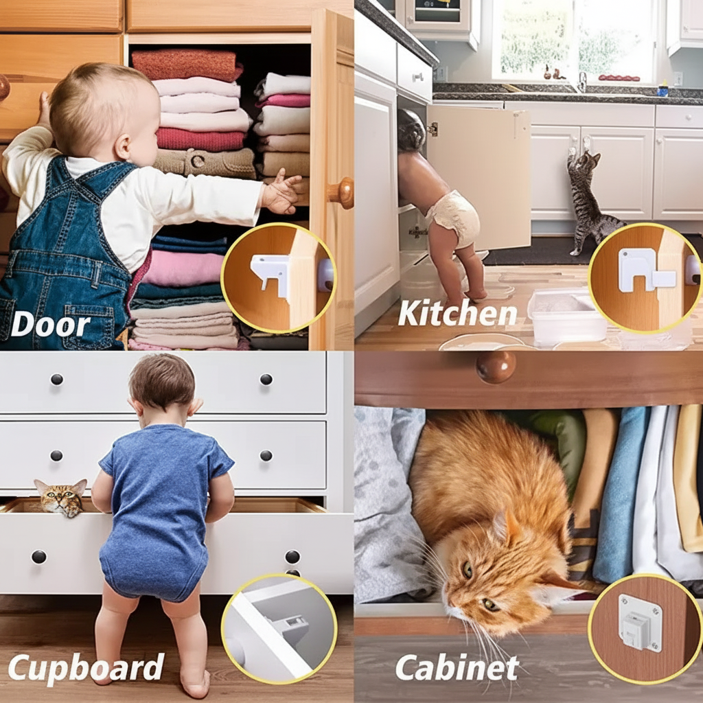 BabyProof Magnetic Locks